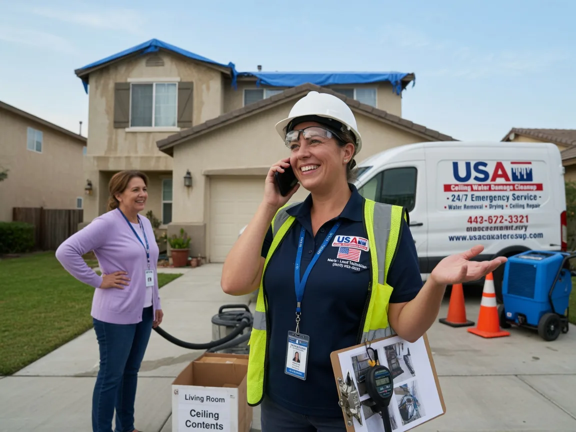 Ceiling Water Damage Restoration West Alton, MO FAQs